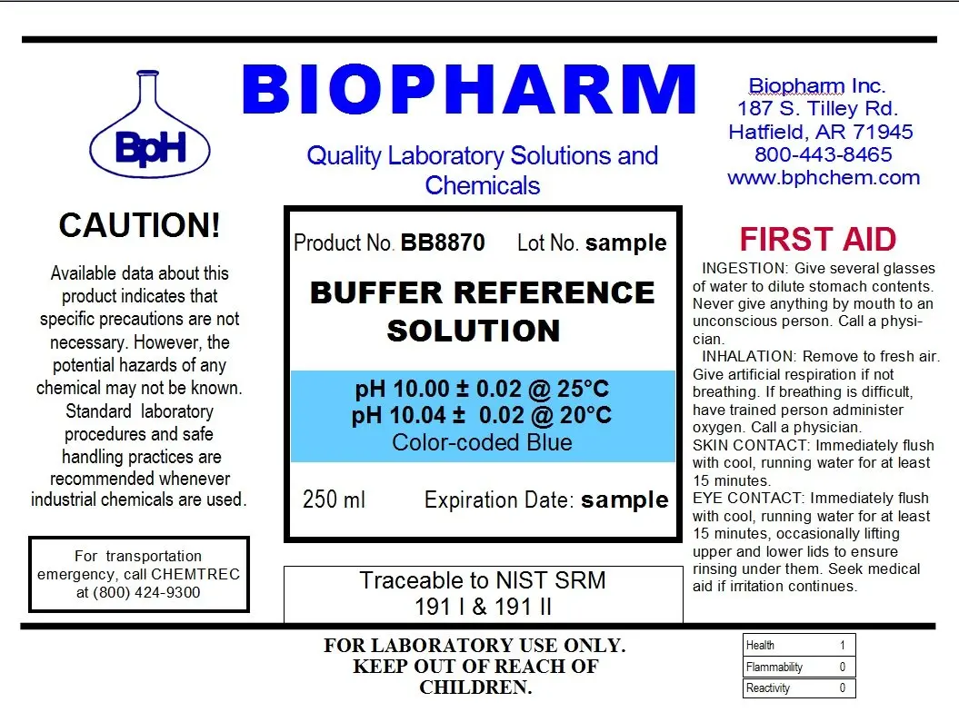Biopharm pH Calibration Buffer 3-Pack | NIST Traceable Solutions for Accurate pH Meter Calibration - view 9