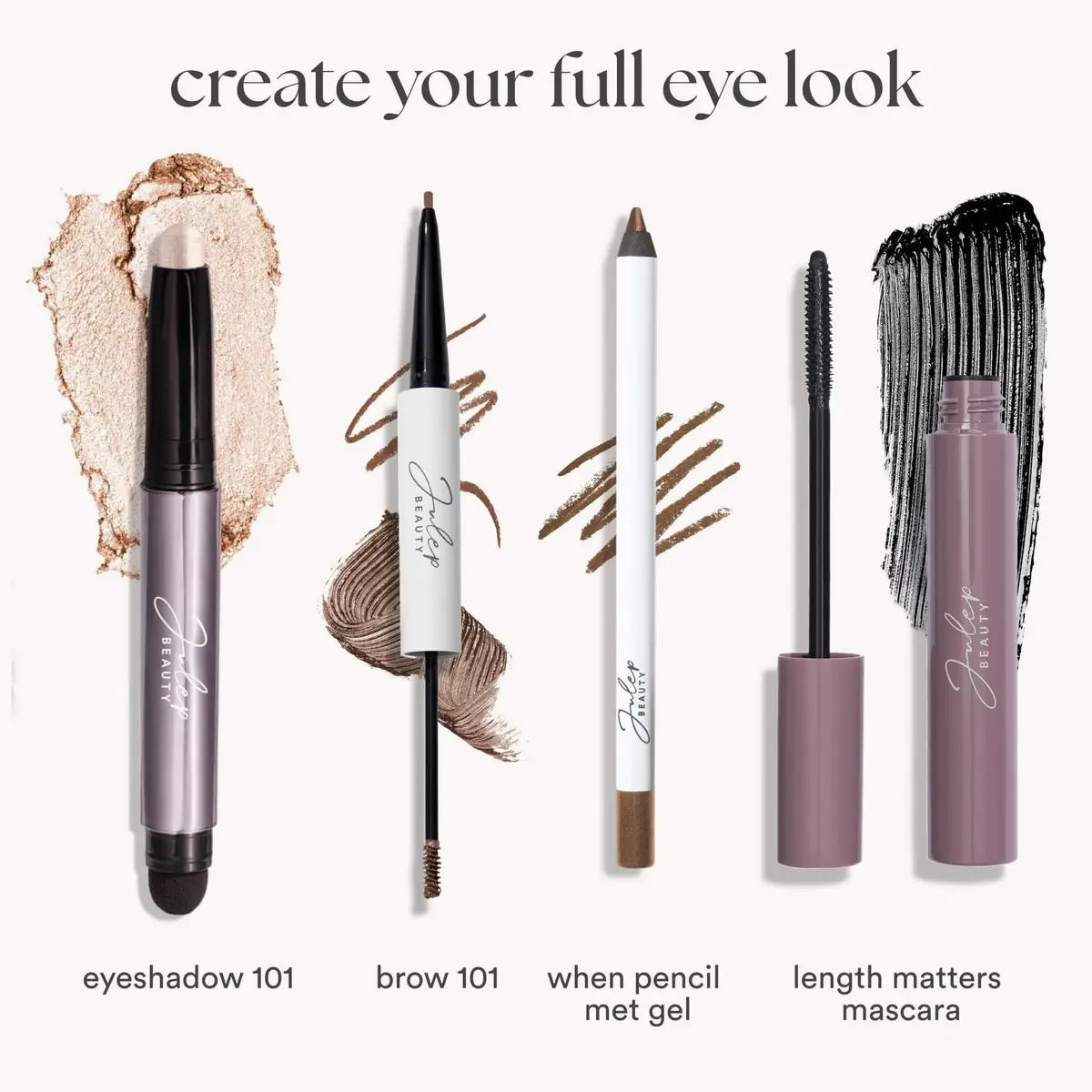 Julep Eyeshadow 101 Crème-to-Powder Eyeshadow Stick, Champagne Shimmer | Long-lasting, crease-proof shimmer eye color - view 9