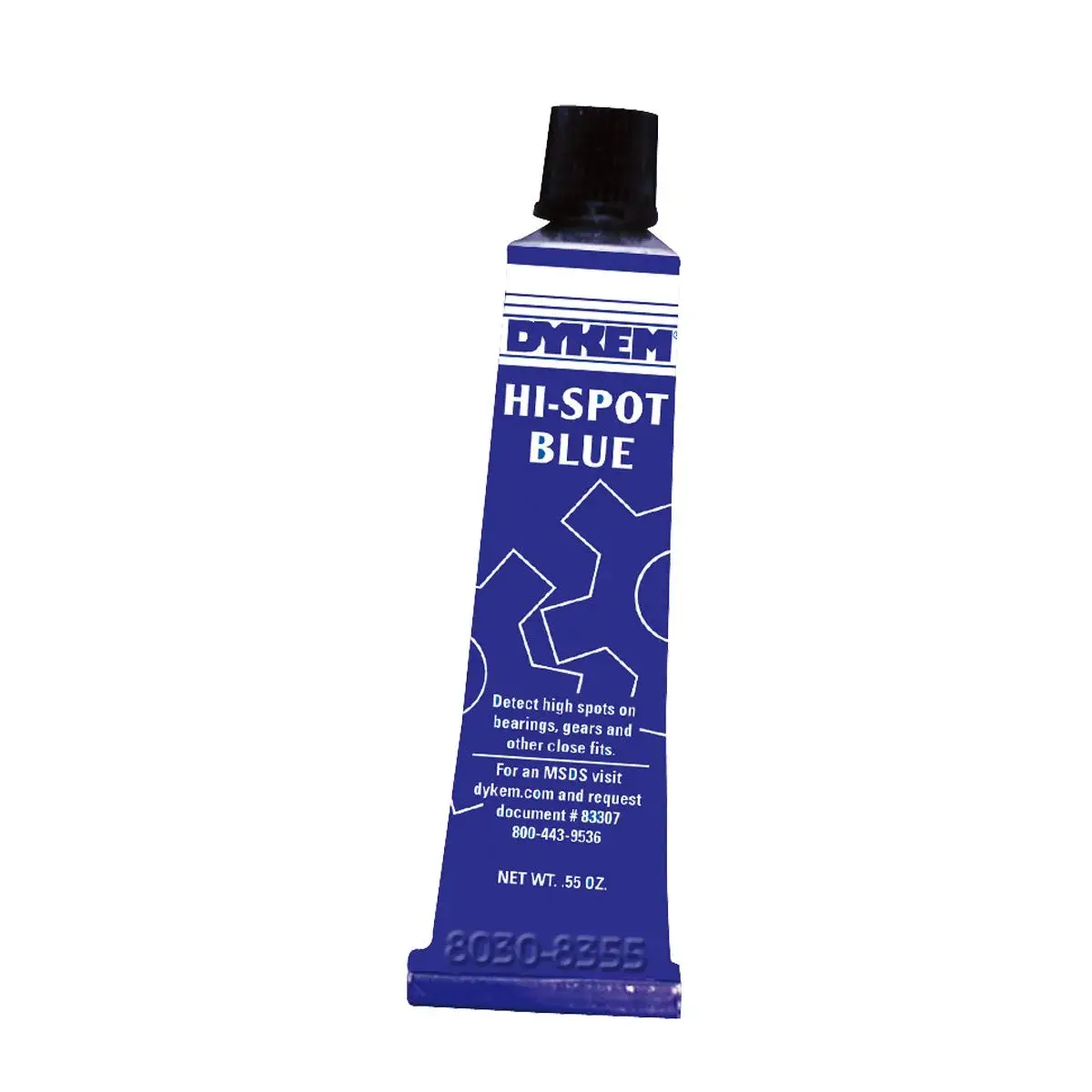 HHIP Dykem Hi-Spot Blue Paste 0.55 oz (15.6 g) Tube | Precision Contact Indicator for Bearings - main product image