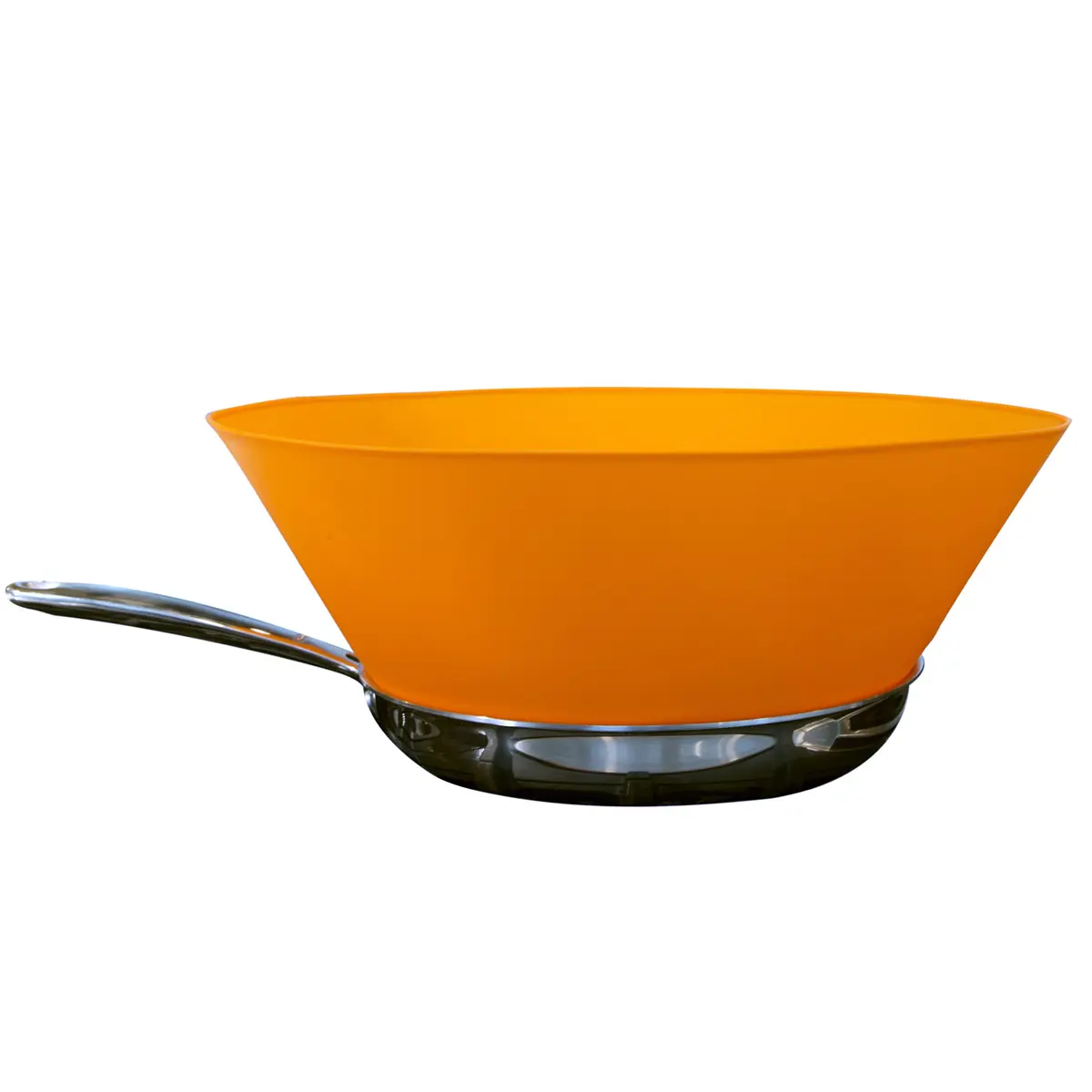 Frywall Splatter Guard for 10" Pans | Stops Grease & Steam, Dishwasher Safe, Compact Storage - main product image