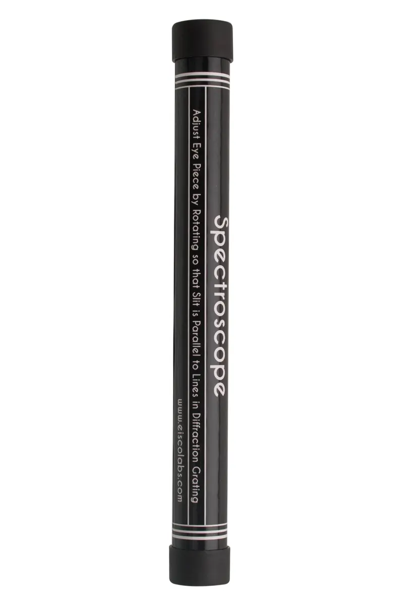 Eisco Economy Spectroscope Tube 10.25 in | 500 Lines/mm Diffraction Grating for Light Spectra Exploration - view 5