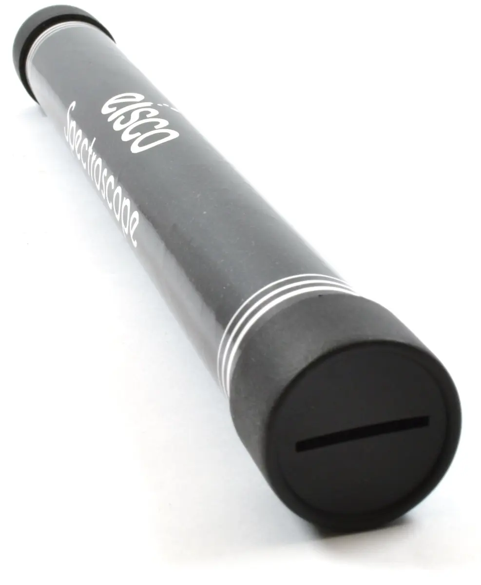 Eisco Economy Spectroscope Tube 10.25 in | 500 Lines/mm Diffraction Grating for Light Spectra Exploration - view 4