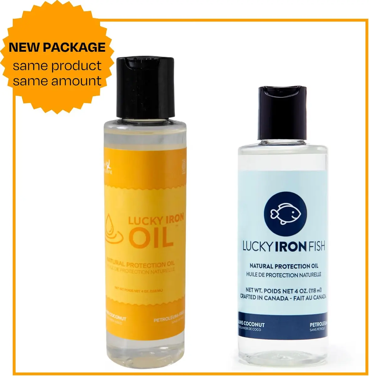Lucky Iron Fish Natural 4oz Kitchen | Protect & Prevent Rust with Vegan Coconut & Lemon Oils - view 4