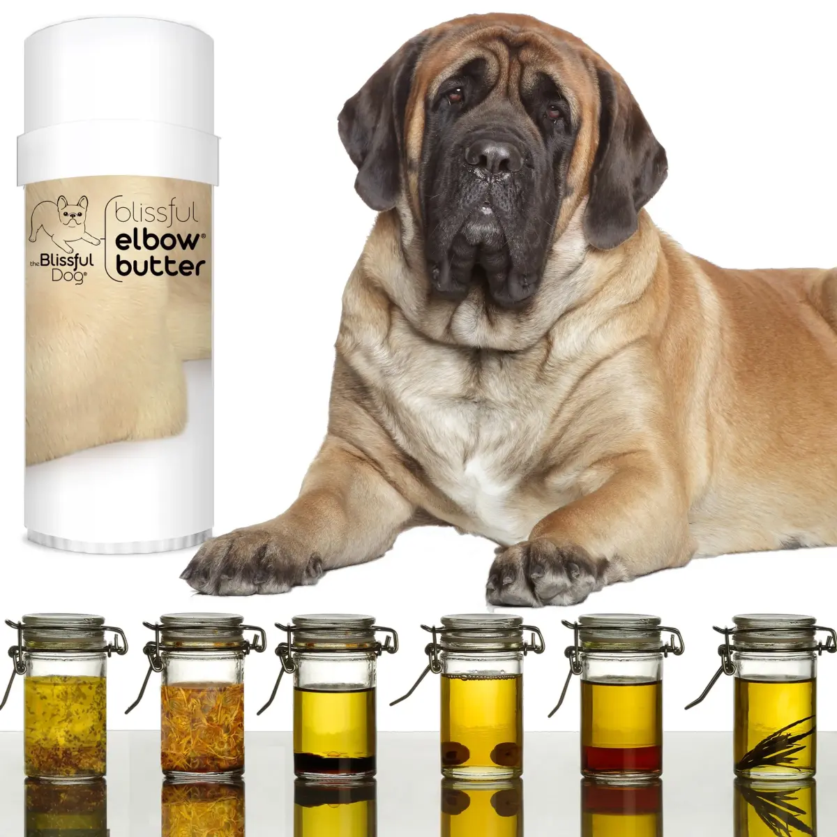 The Blissful Dog Elbow Butter Stick 64g (2.25 oz) | Lick-Safe Dog Balm for Dry, Cracked Calluses - view 2