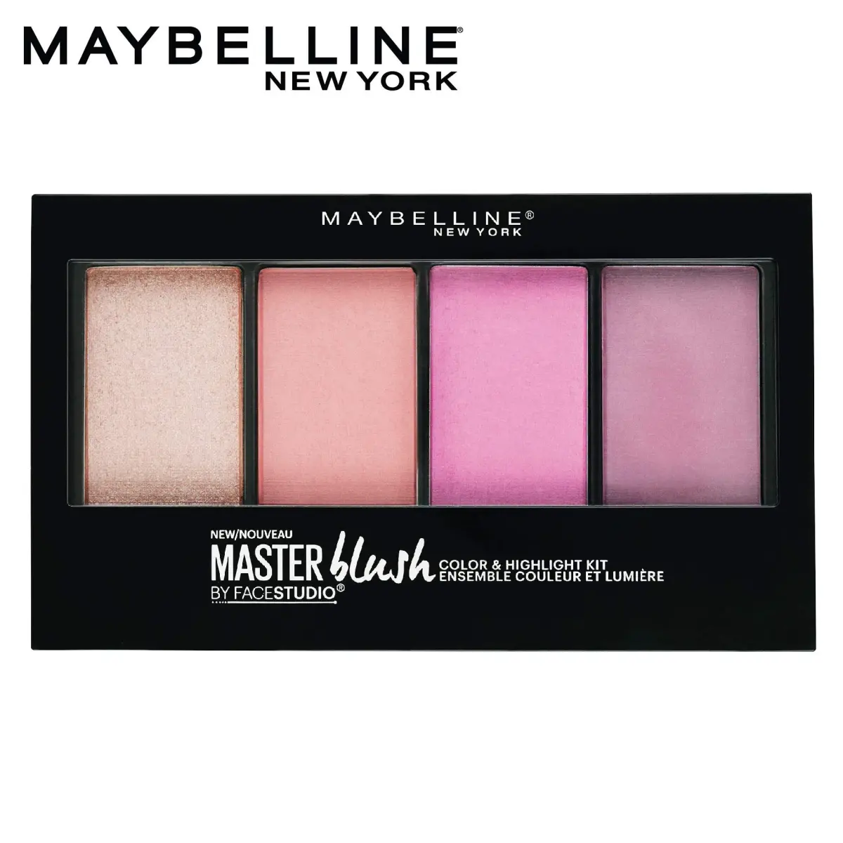 Maybelline Facestudio Master Blush Color & Highlight Kit | 0.47 oz (14g) | Vibrant Cheek Palette - view 5