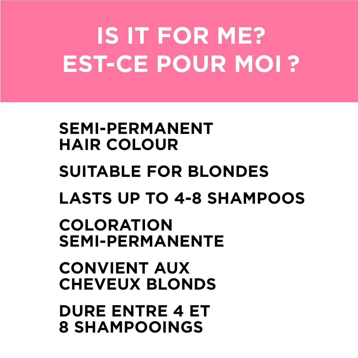 L'Oreal Paris Colorista Semi Permanent Hair Color Soft Pink | Temporary Hair Dye for Bleached or Blonde Hair - view 6