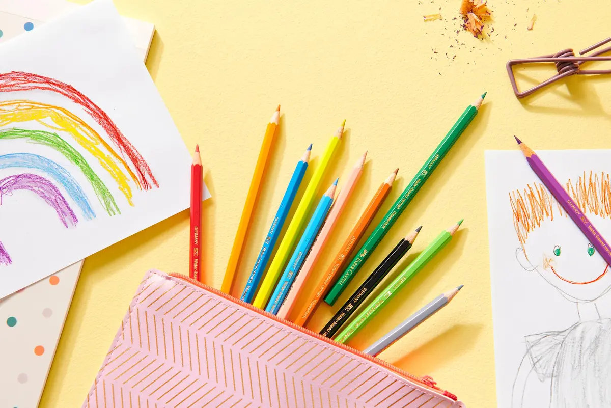 Faber-Castell Classic Colored Pencils Tin Set 36 Count (Pack of 1) | Vibrant Colors, Break-Resistant Leads - view 5