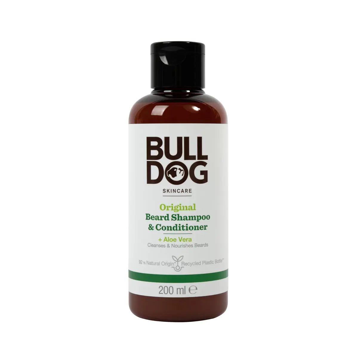 Bulldog Shampoo Conditioner Beard Original 200ml | Nourishes & Softens with Natural Ingredients - main product image