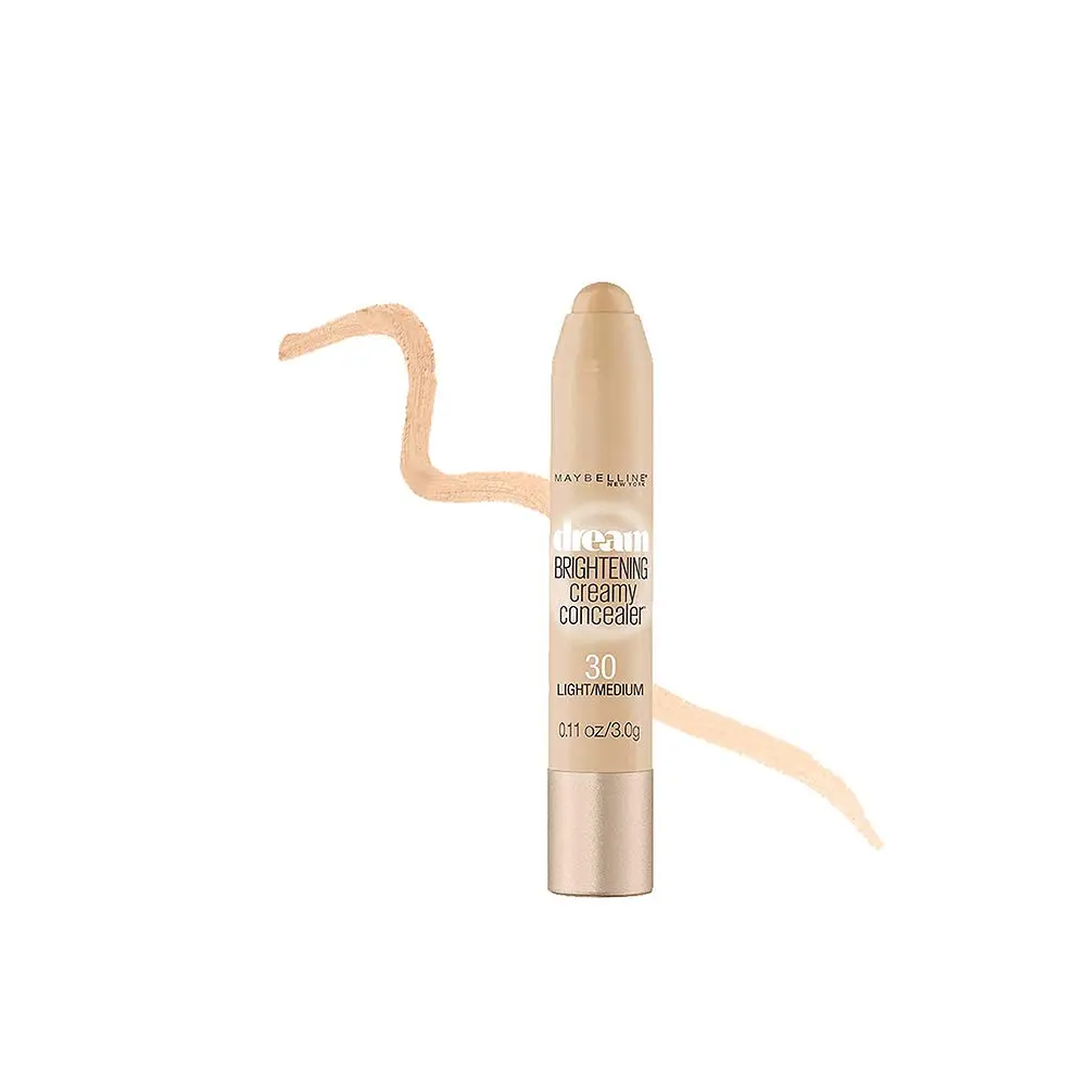 Maybelline Dream Brightening Creamy Concealer Stick, Light/Medium, 3g (0.11 oz) | Illuminates Under Eyes - view 4