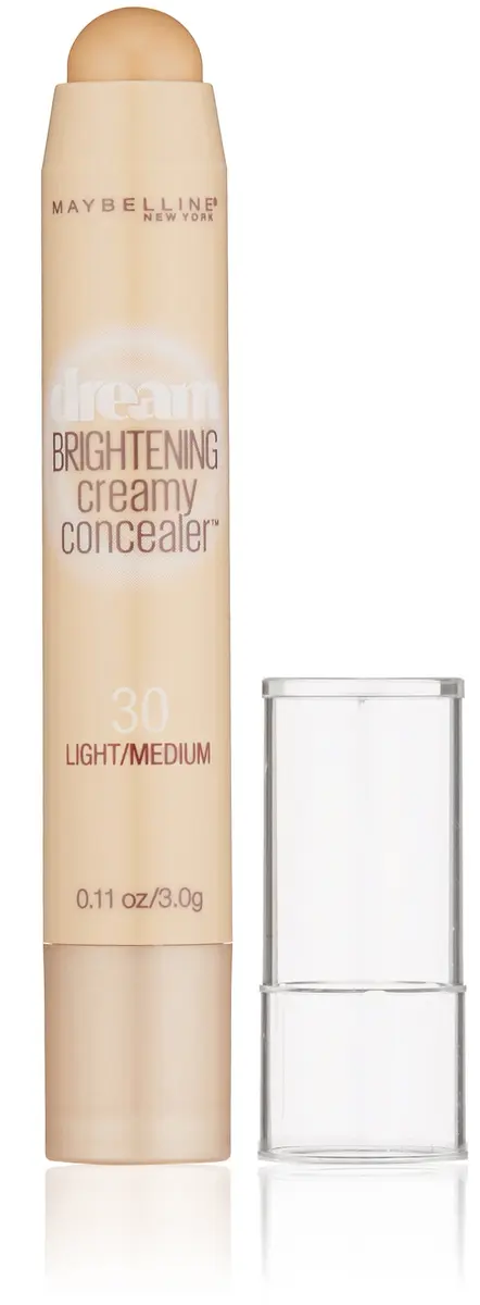 Maybelline Dream Brightening Creamy Concealer Stick, Light/Medium, 3g (0.11 oz) | Illuminates Under Eyes - view 6