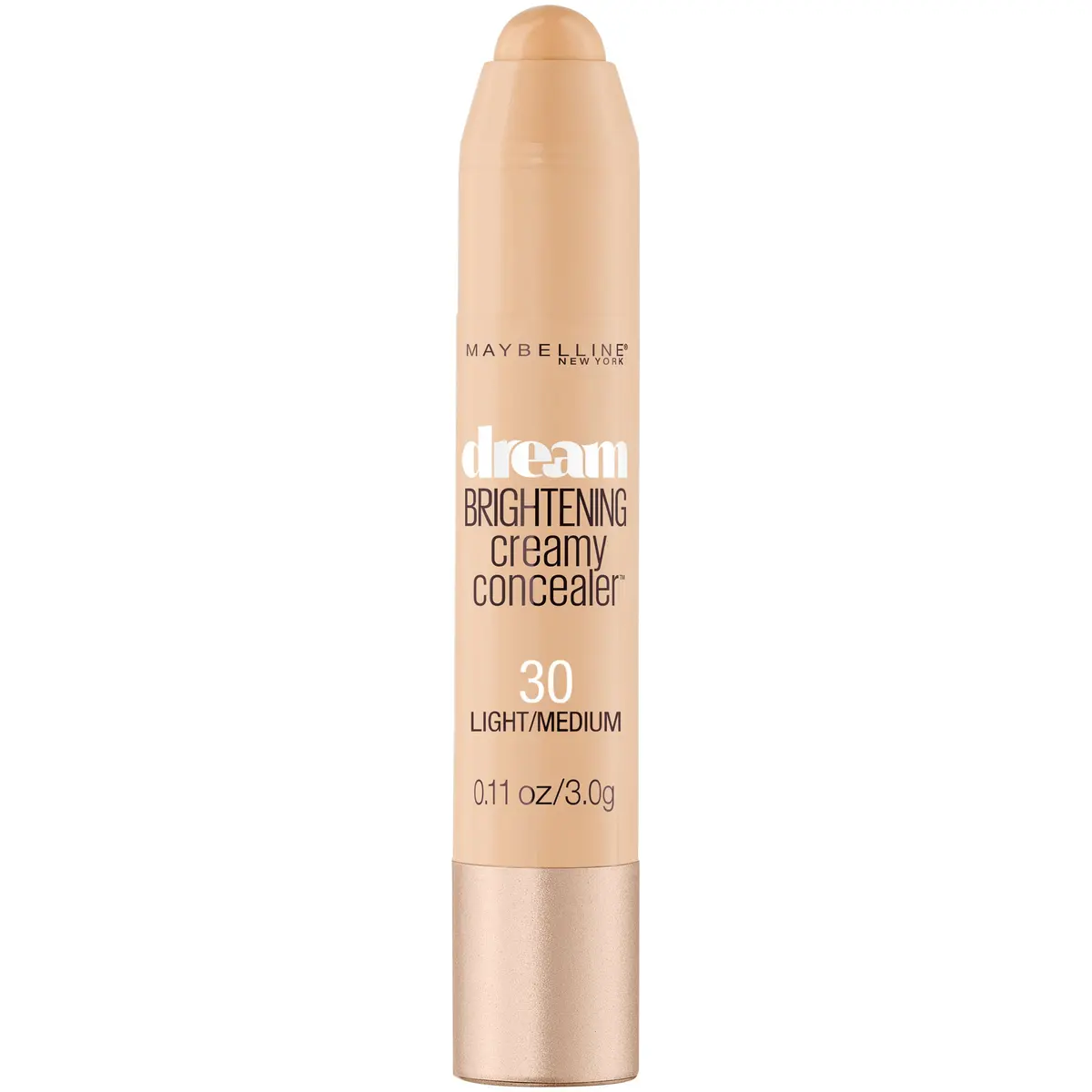 Maybelline Dream Brightening Creamy Concealer Stick, Light/Medium, 3g (0.11 oz) | Illuminates Under Eyes - main product image