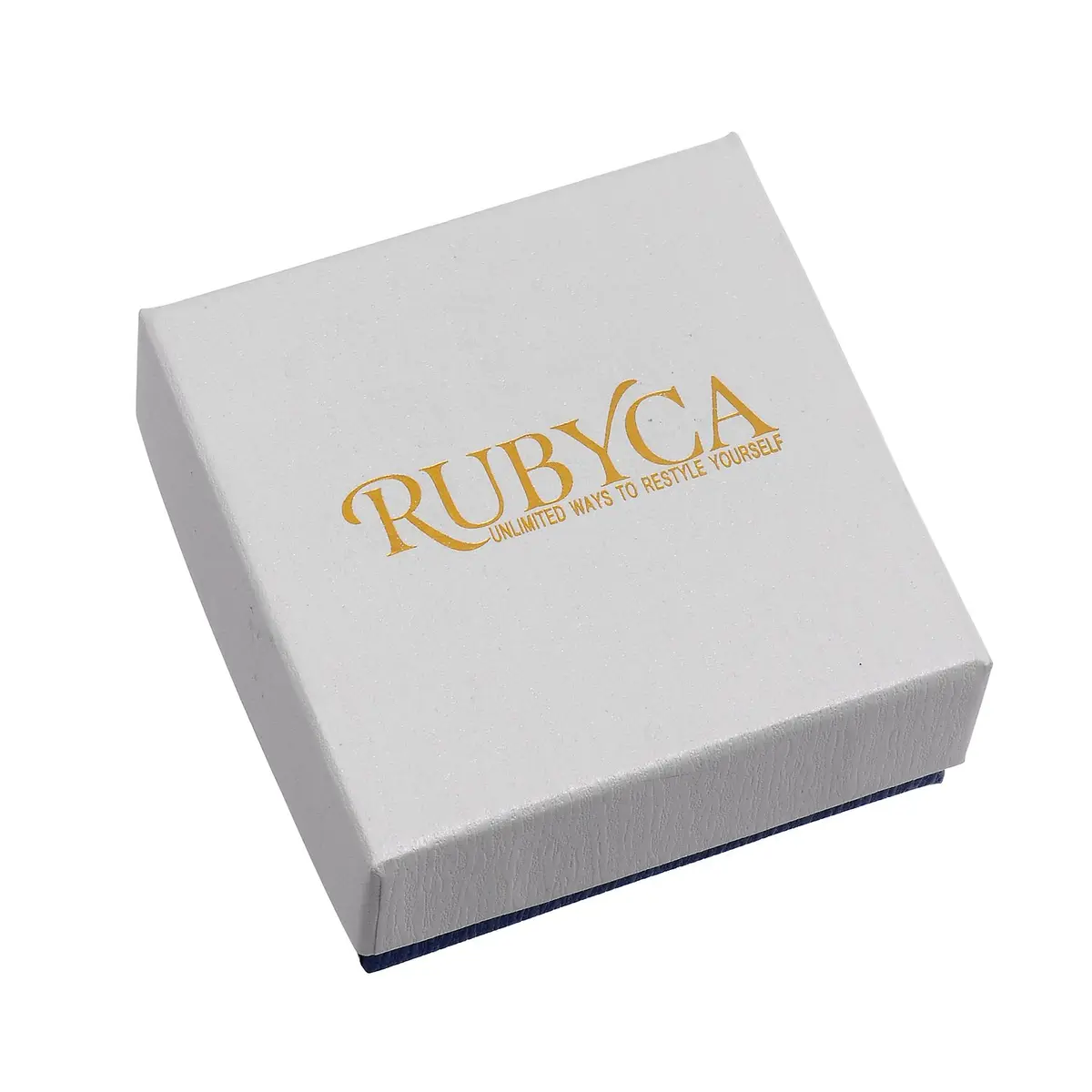 RUBYCA Themed Locket Necklace Crystal Birthstone Living Memory Floating Charm Silver Tone DIY | Customizable Memory Jewelry - view 5