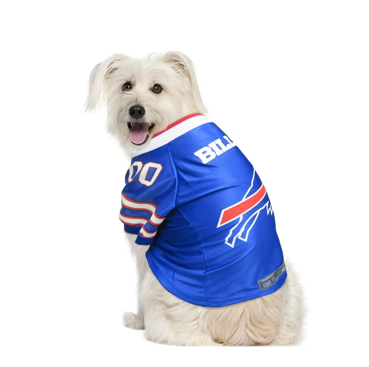 Littlearth NFL Buffalo Bills Premium Pet Jersey, Small | Authentic Team Colors & Graphics - view 3