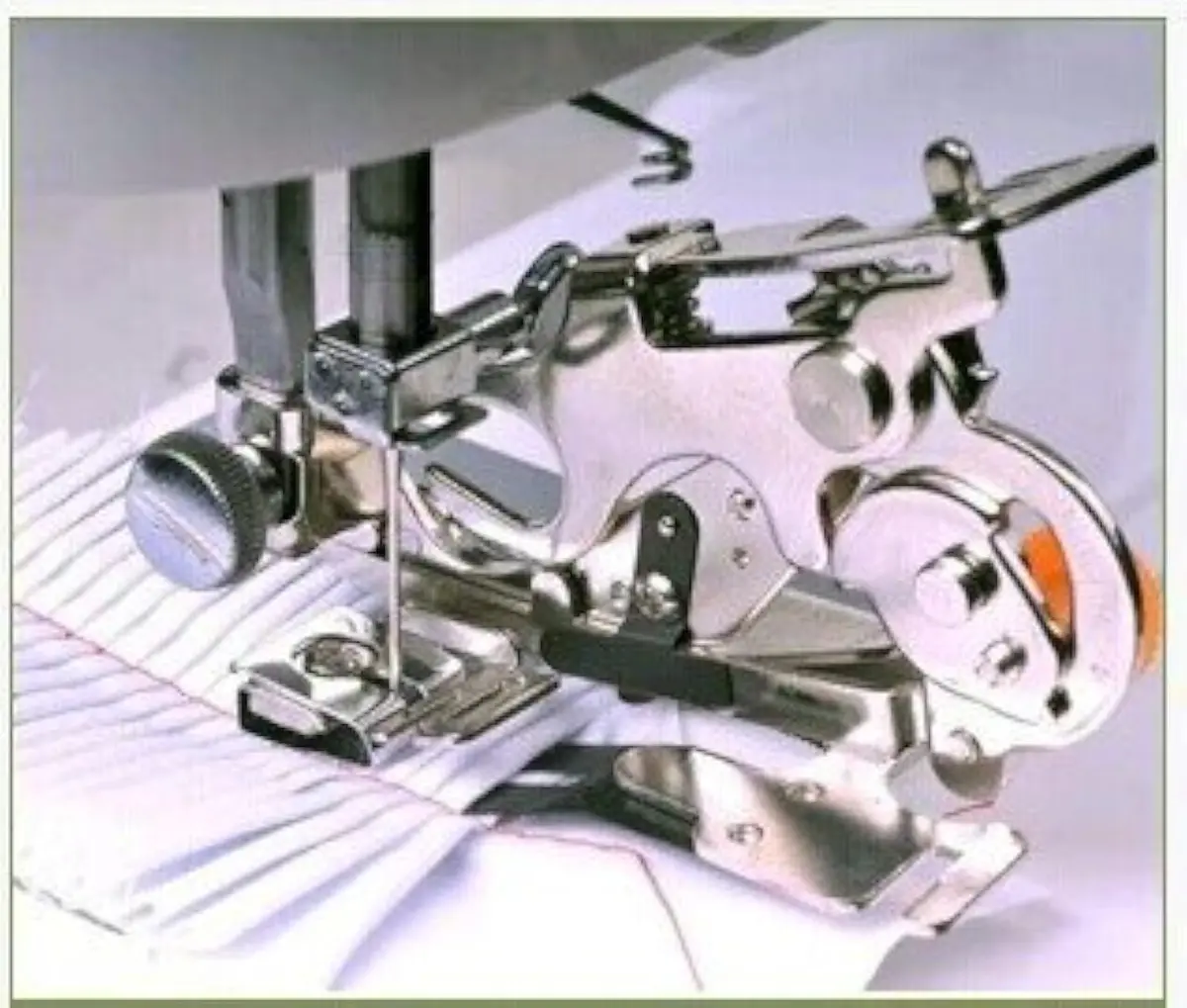 HONEYSEW Ruffler Foot for Singer Brother Juki Low Shank Sewing Machine (3 Style, 1 inch x 1 inch) - main product image