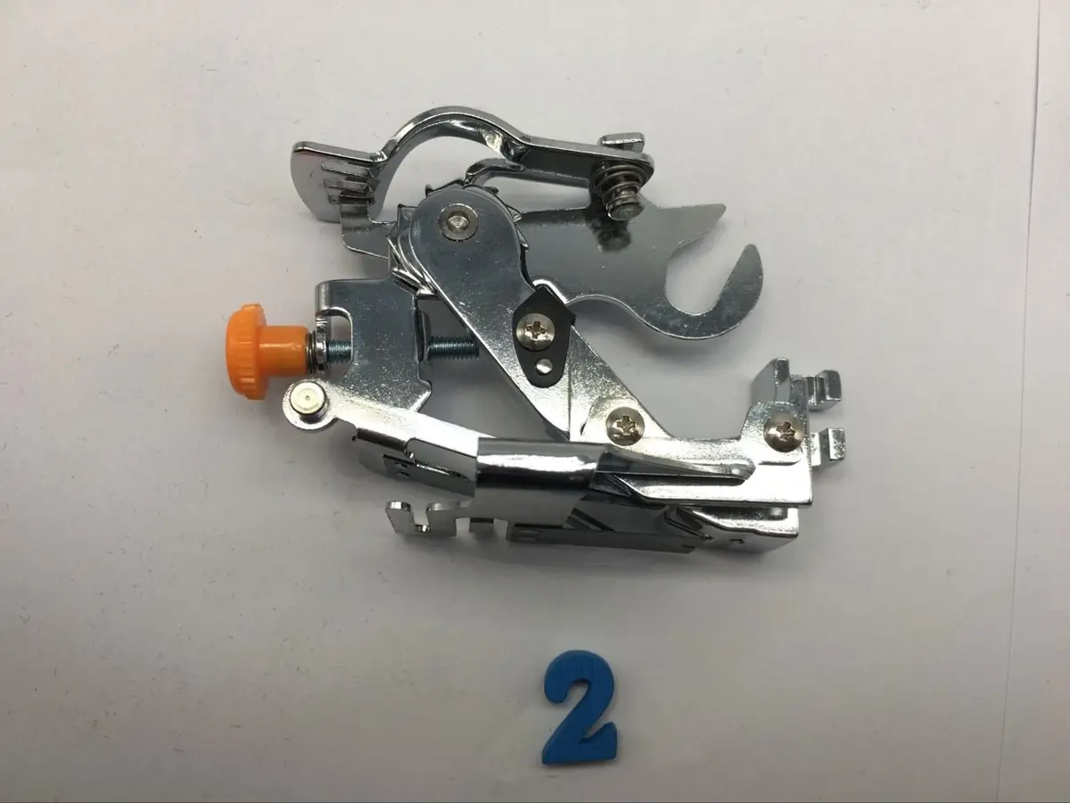 HONEYSEW Ruffler Foot for Low Shank Sewing Machines | Metal Construction - view 4
