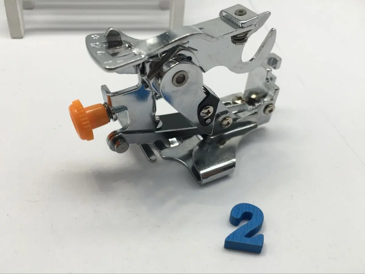 HONEYSEW Ruffler Foot for Low Shank Sewing Machines | Metal Construction - view 2