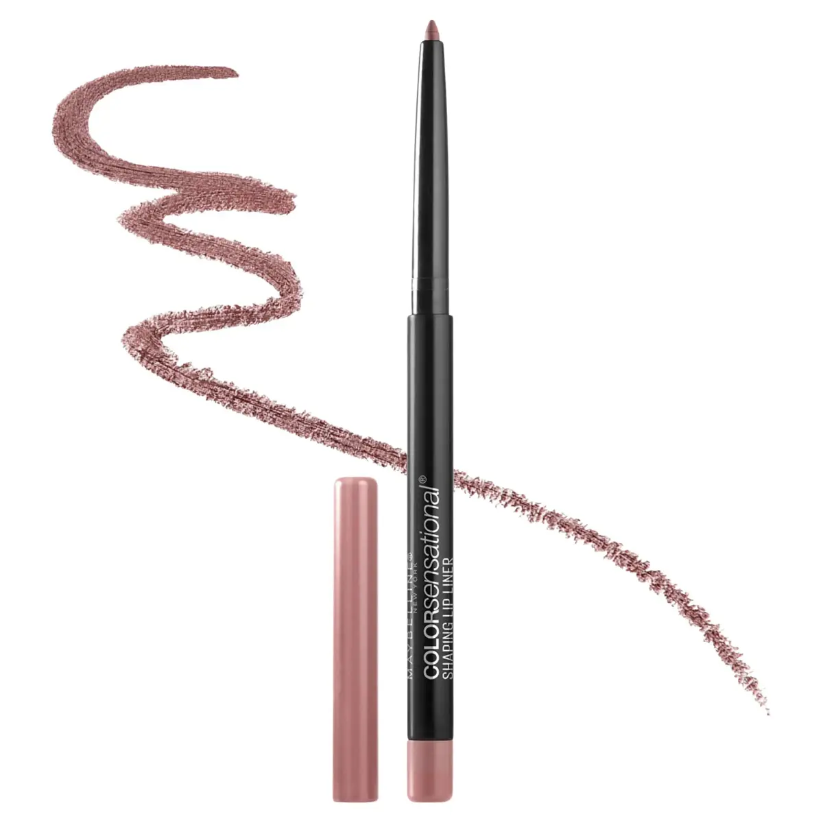 Maybelline Color Sensational Shaping Lip Liner Dusty Rose | Creamy, Smudge-Proof, Self-Sharpening - view 2