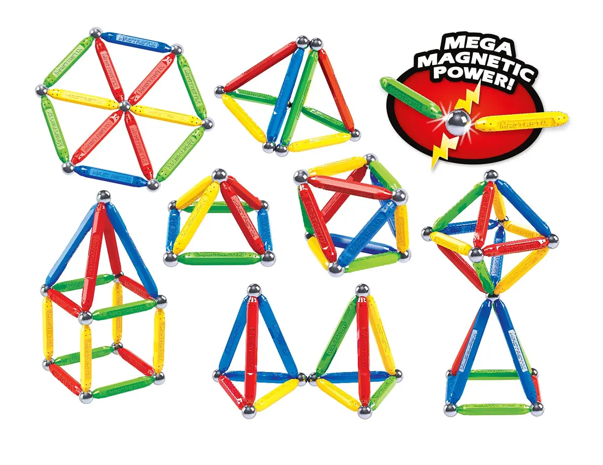 Cra-Z-Art Magtastix Balls & Rods Building Kit 45 Pieces | STEM Learning Toy - view 2
