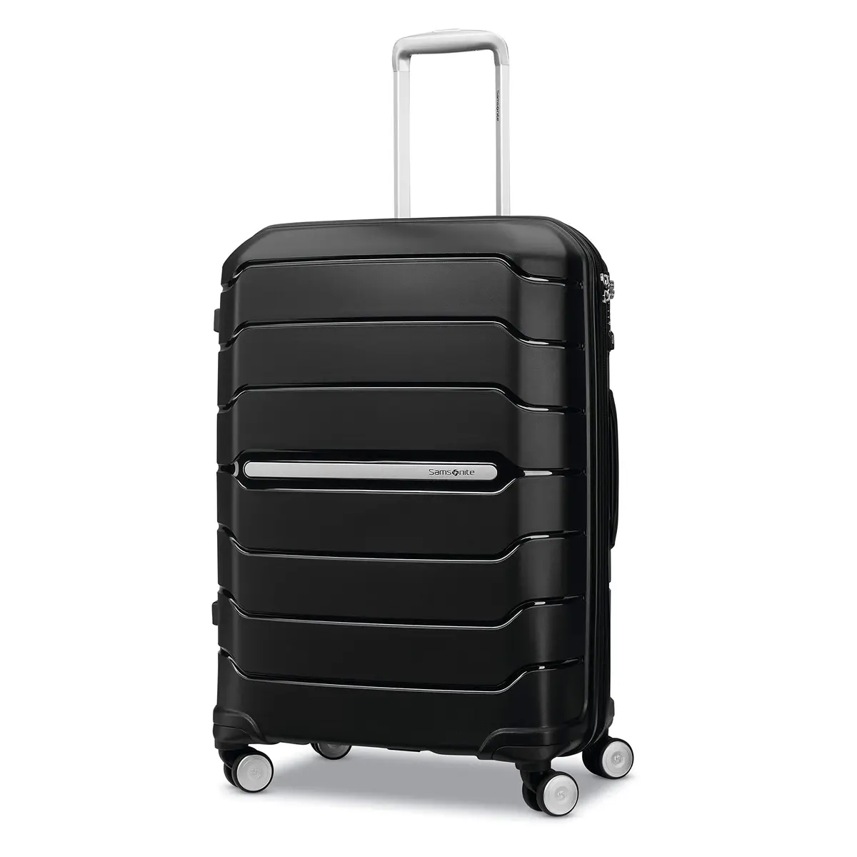 Samsonite Freeform 24-Inch Medium Luggage with Dual 360° Spinner Wheels | TSA Lock, Airline-Approved, Durable Polypropylene, Expandable for Lightweight Travel - main product image