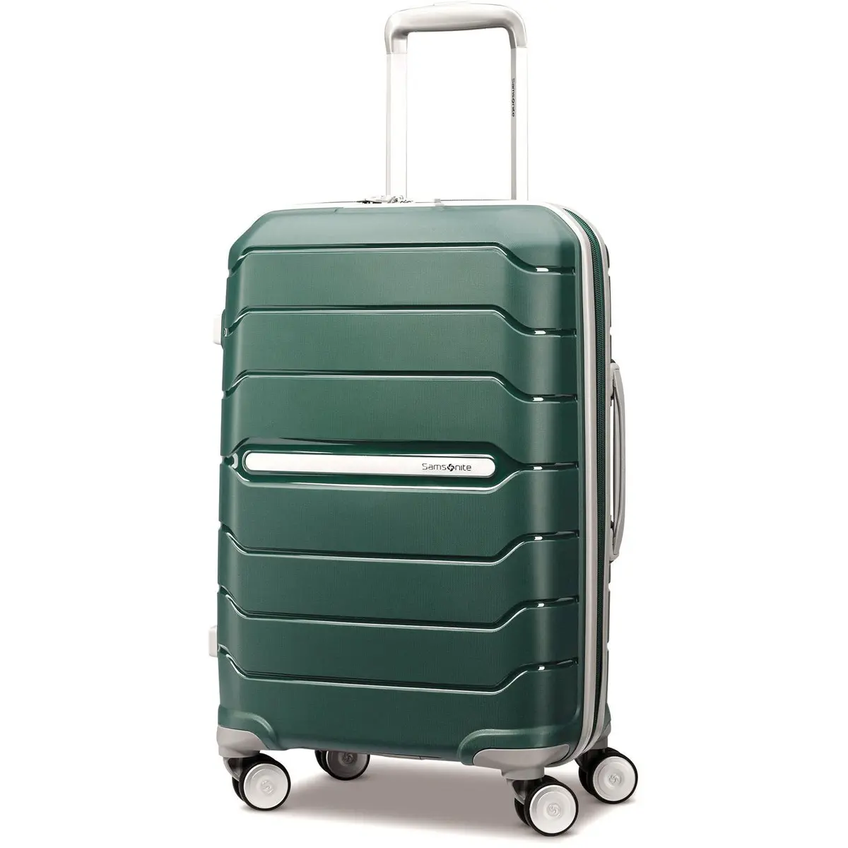 Samsonite Freeform Hardside Carry-On Luggage with Spinner Wheels - Sage Green | Lightweight, Expandable & TSA-Approved - main product image