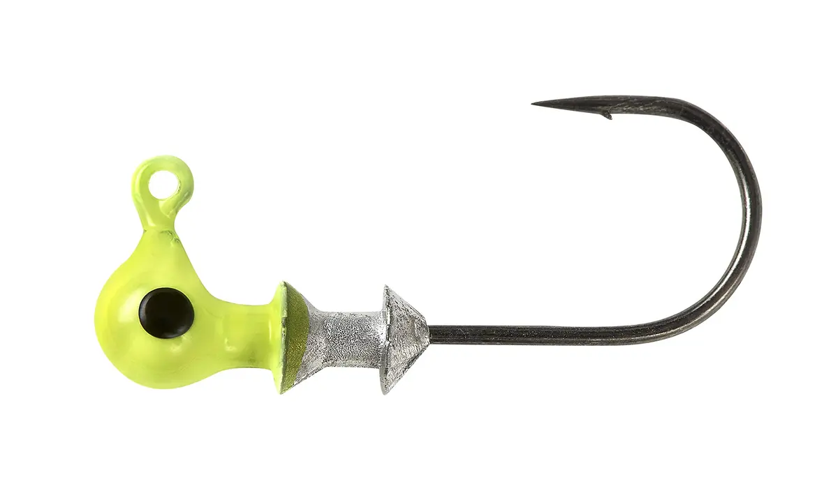 Bobby Garland Crappie Pro Jig Heads 1/32 oz | Tightly Holds Soft Plastic Baits for Freshwater Fishing - main product image