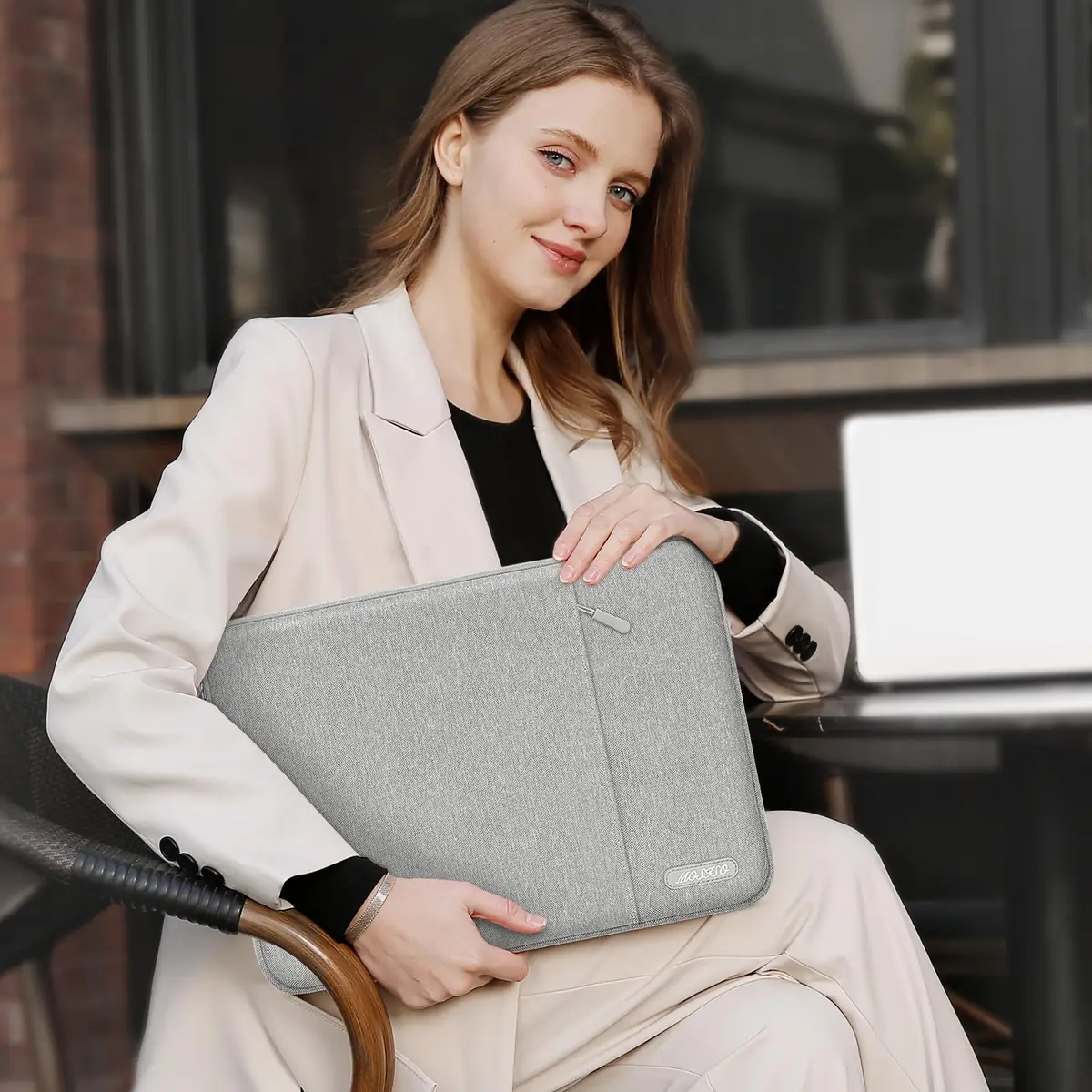 MOSISO Laptop Case 13.3 inch | Slim, Water-Resistant Sleeve with Pocket for MacBook & More - view 6