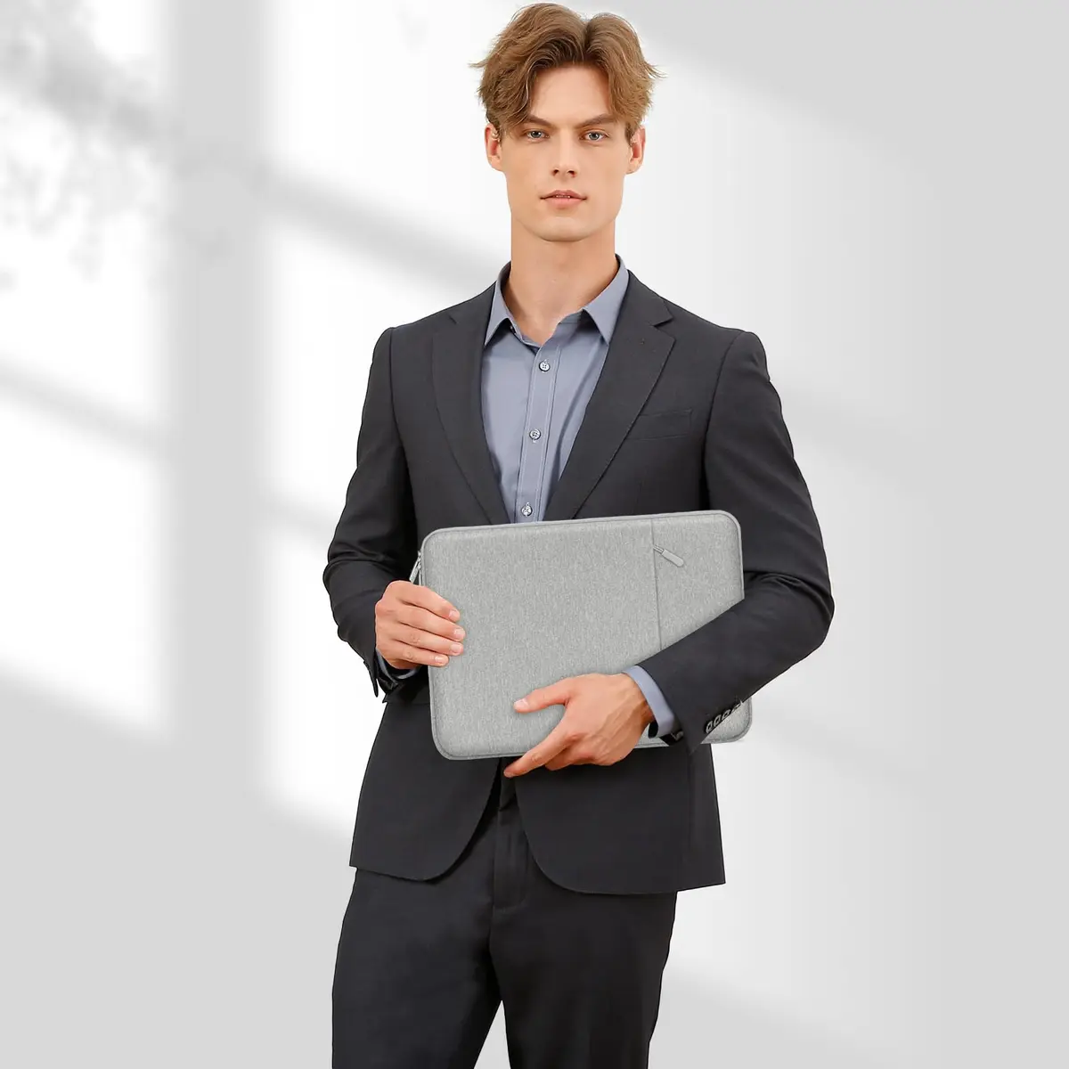 MOSISO Laptop Case 13.3 inch | Slim, Water-Resistant Sleeve with Pocket for MacBook & More - view 7