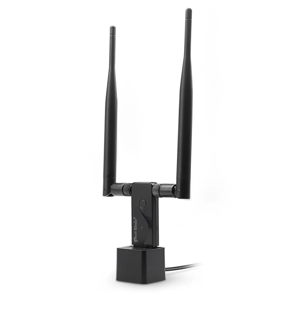 Panda Wireless PAU09 N600 Dual Band USB WiFi Adapter 300Mbps (2.4GHz/5GHz) with Dual 5dBi Antennas | Windows, Linux, Raspbian Compatible - main product image
