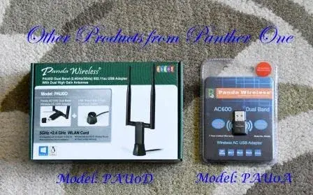 Panda Wireless PAU09 N600 Dual Band USB WiFi Adapter 300Mbps (2.4GHz/5GHz) with Dual 5dBi Antennas | Windows, Linux, Raspbian Compatible - view 7