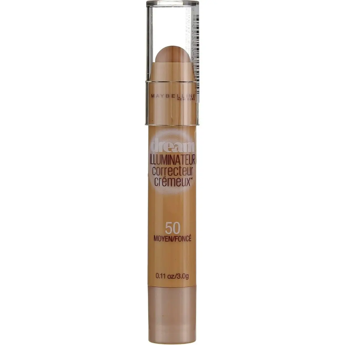 Maybelline New York Dream Brightening Creamy Concealer Stick, Medium/Deep, 0.11 oz (3g) | Illuminates Under Eyes - view 4