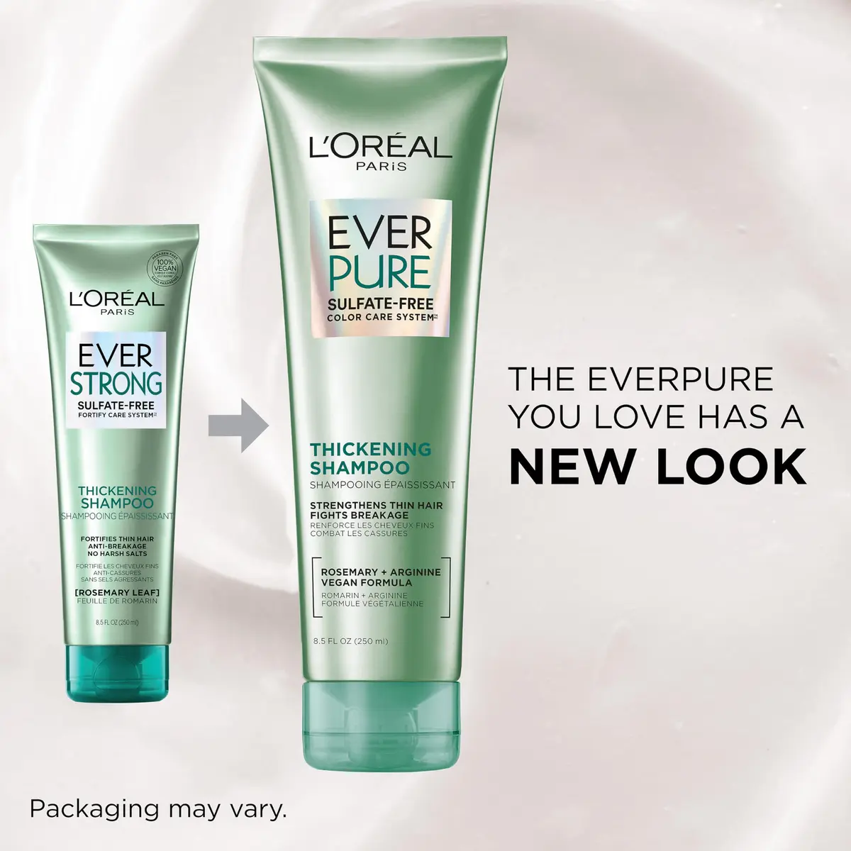 L'Oreal Paris EverPure Thickening Sulfate Free Conditioner 250ml (8.5 Fl Oz) | Strengthens Thin, Fragile Hair - view 3