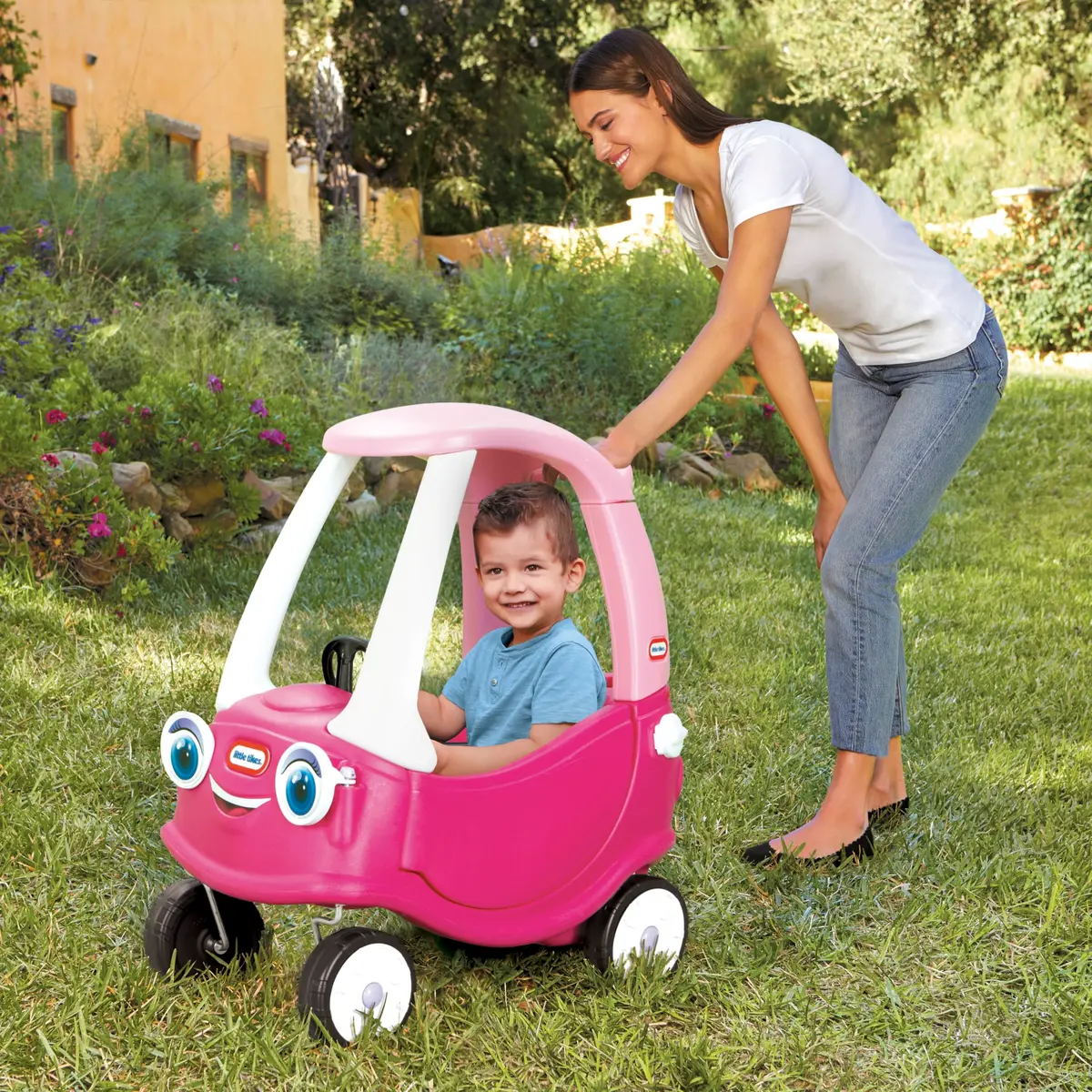 Little Tikes Princess Cozy Coupe | Pink Ride-On Toy for Kids 18 Months-5 Years - view 7