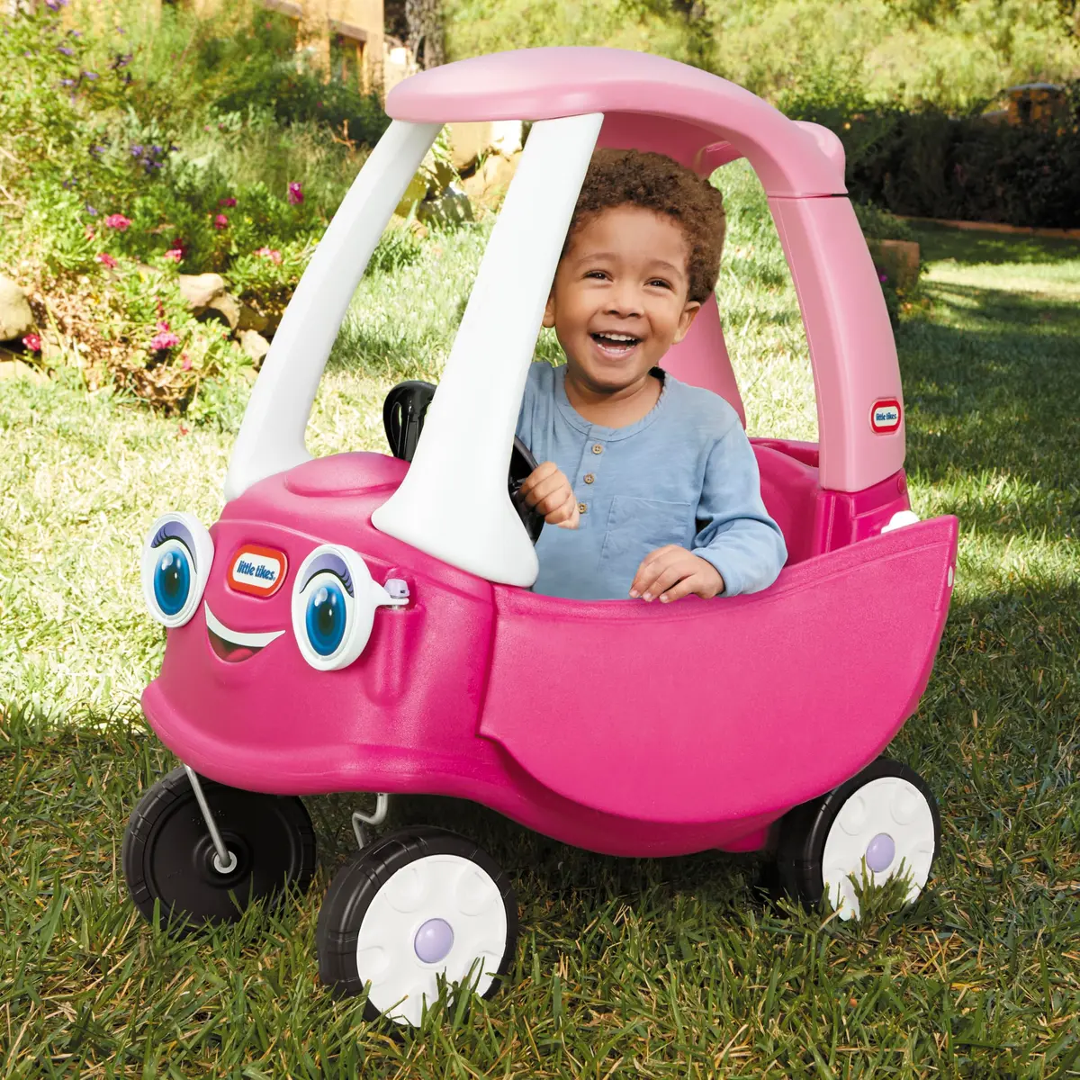 Little Tikes Princess Cozy Coupe | Pink Ride-On Toy for Kids 18 Months-5 Years - view 8