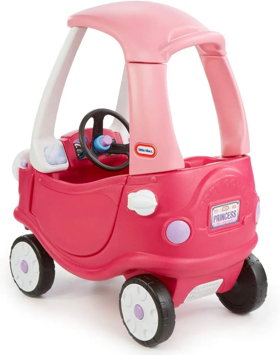 Little Tikes Princess Cozy Coupe | Pink Ride-On Toy for Kids 18 Months-5 Years - view 2