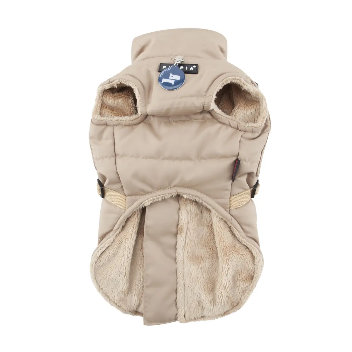 Puppia Wilkes Winter Dog Coat with Integrated Harness No Pull Waterproof Fleece Large - view 2