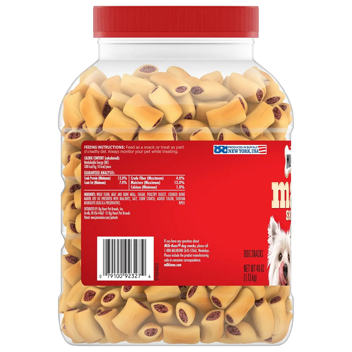 Milk-Bone MaroSnacks Small Dog Treats with Bone Marrow | Crunchy, Nutritious Snack for All Sizes - view 9