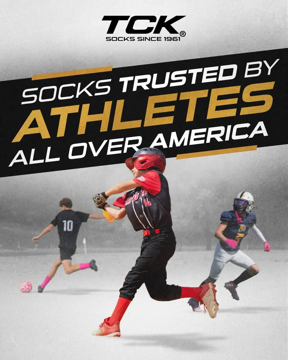 TCK Prosport Knee High Tube Socks - Texas Orange | Athletic Performance & Classic Style - view 6