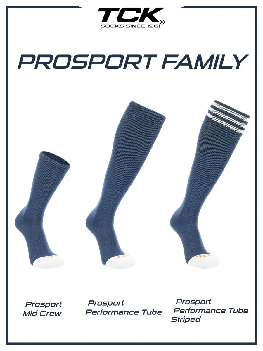 TCK Prosport Knee High Tube Socks - Texas Orange | Athletic Performance & Classic Style - view 8