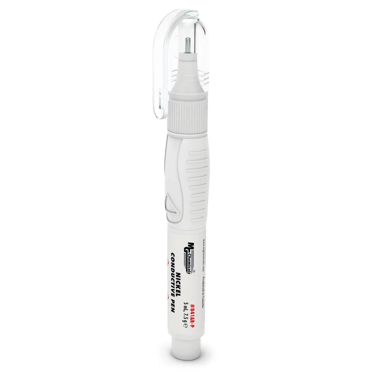 MG Chemicals 841AR-P Nickel Conductive Pen 5ml (0.17 Fl Oz) | Fast Drying Circuit Repair Pen - main product image