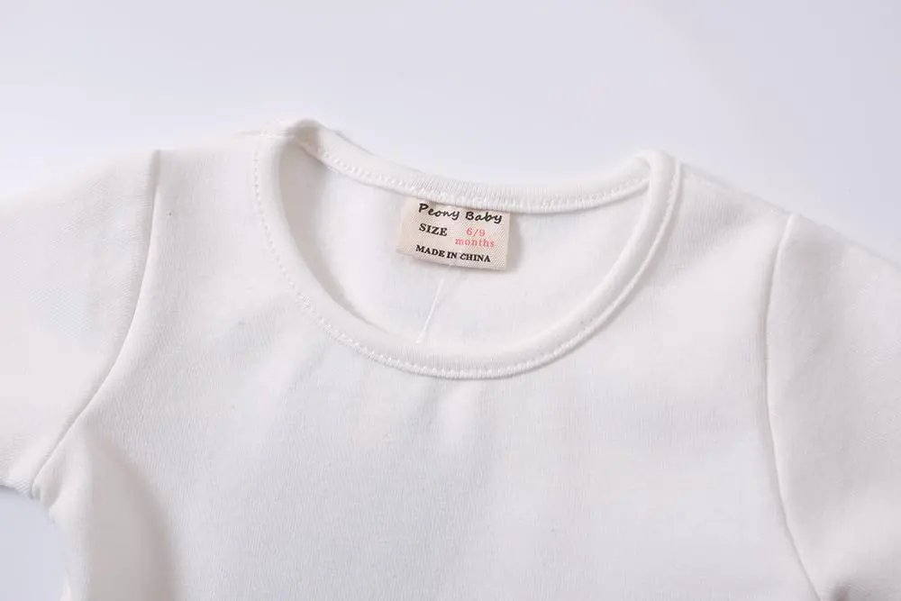 Peony Baby Toddler Girl Dress 4 Years White | Cotton Casual Summer A-Line - view 9