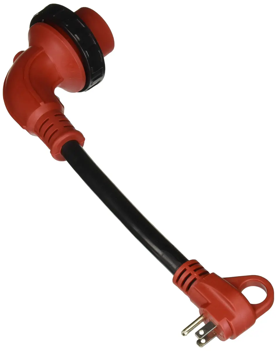 Valterra A101530D90 Led Detach Adapter 15A Male to 30A Female | Ideal for RV Power Needs - view 2