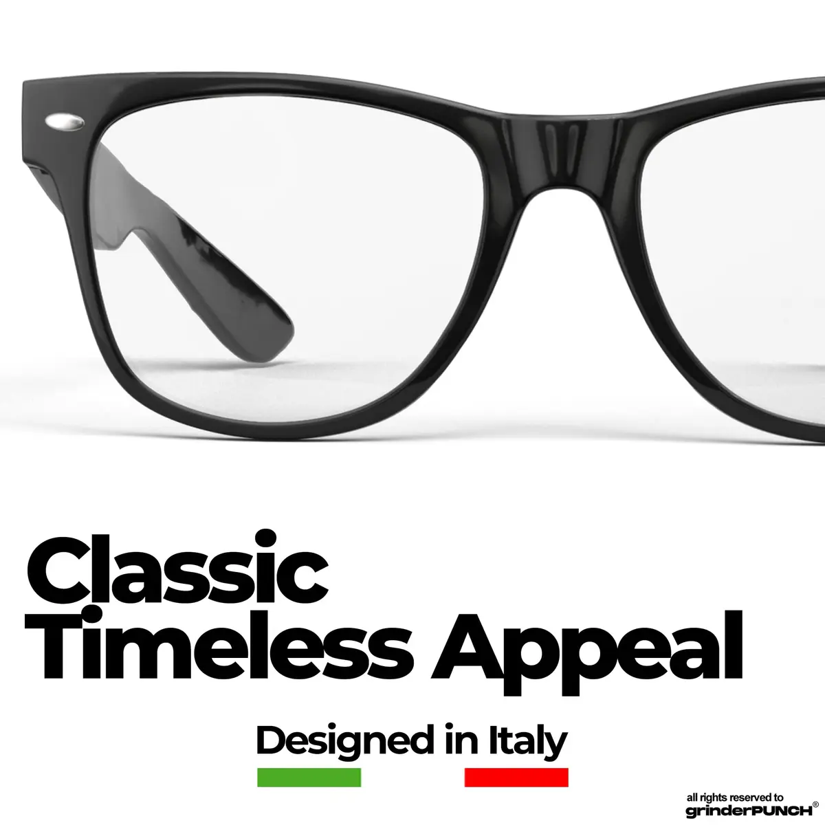 grinderPUNCH Blue Light Reading Glasses 6.00 Diopters | Anti-Glare & UV Protection - view 7