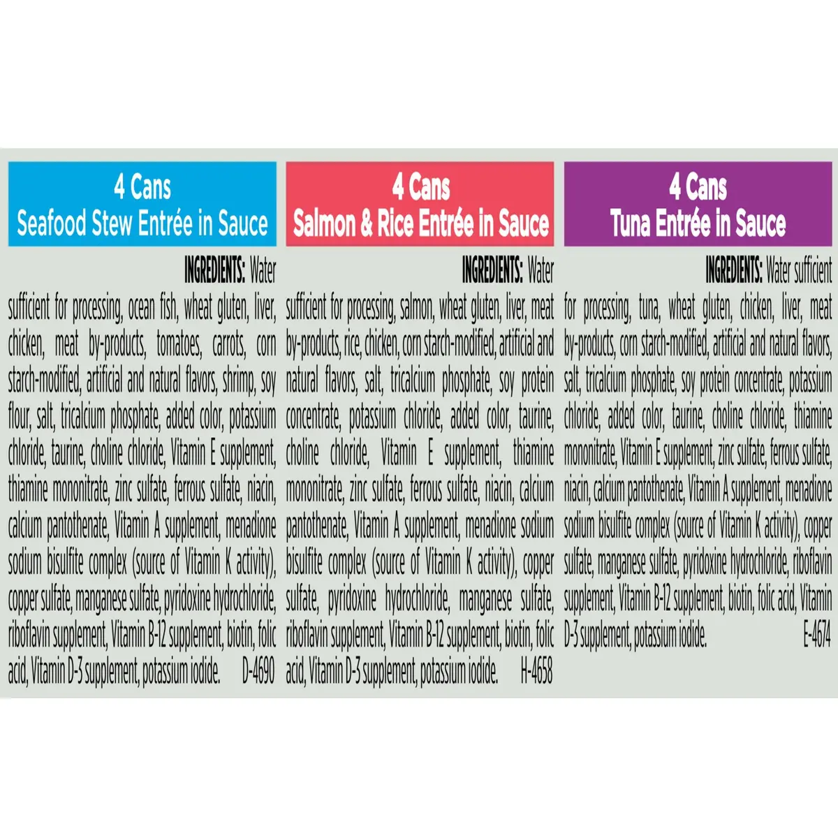 Waggin' Train Pro Plan Seafood Entrees Variety Pack 2.25 lb | Supports Cat Skin & Immunity - view 5