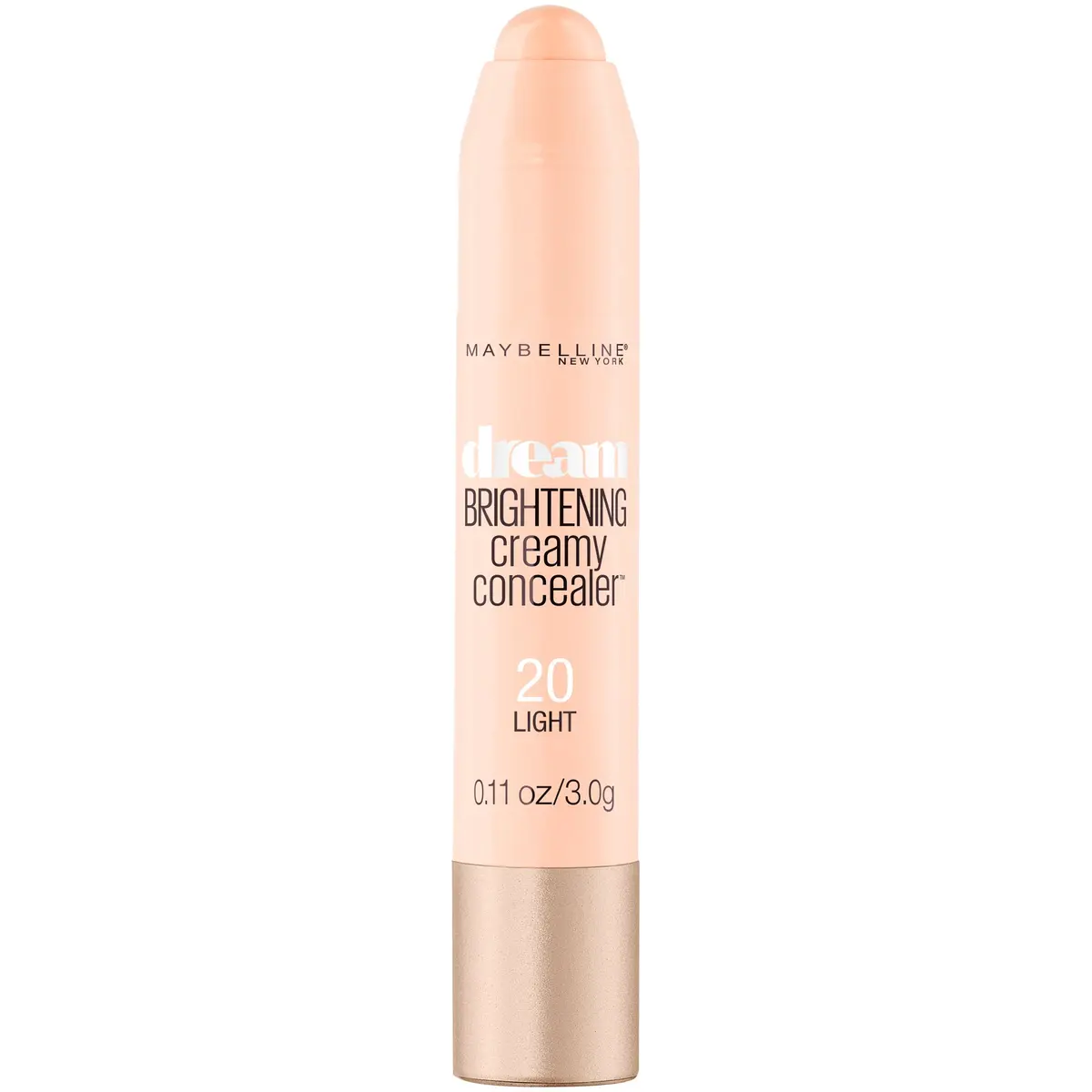 Maybelline New York Dream Brightening Creamy Concealer Stick Light 0.11 oz (3.1g) | Illuminates Under Eyes - main product image