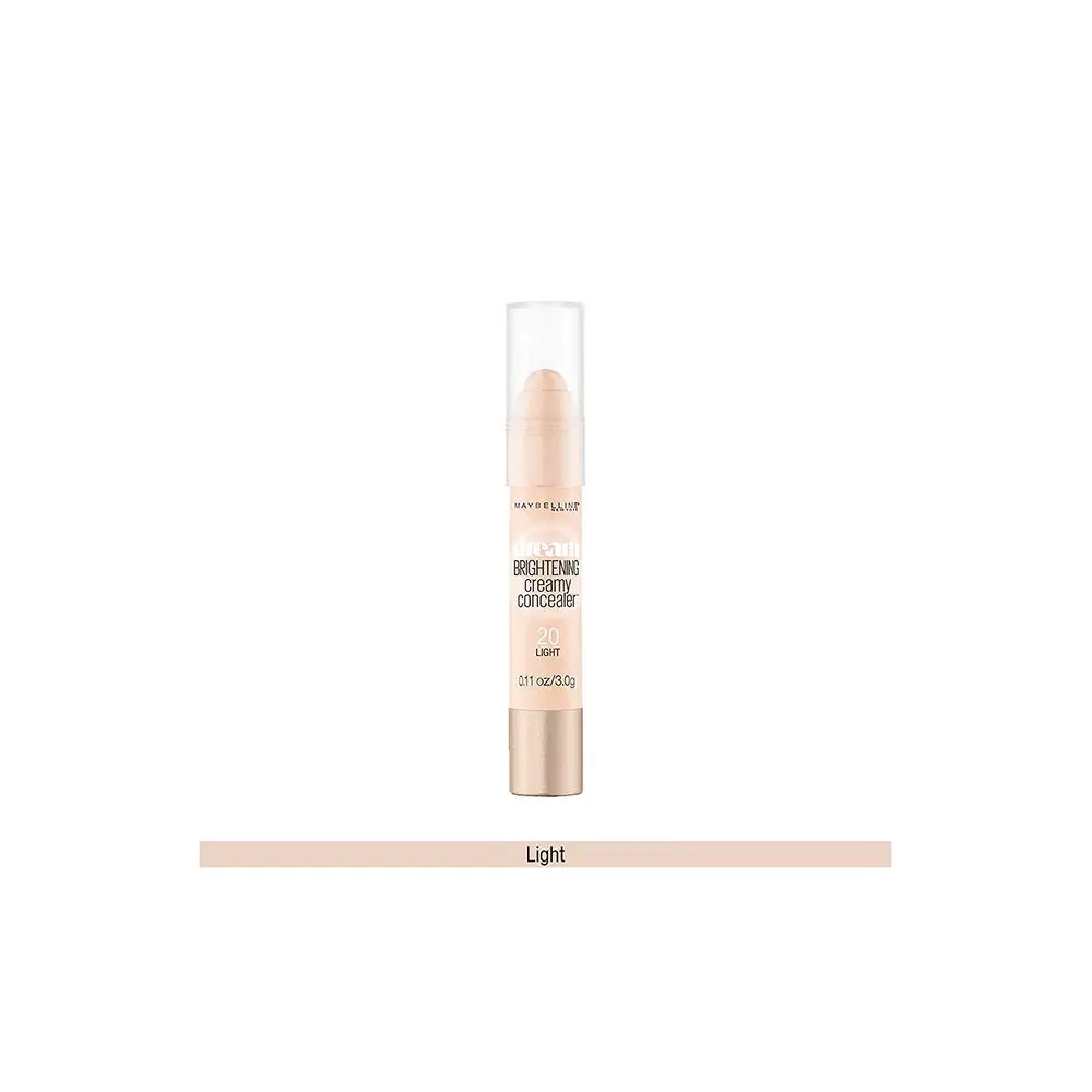 Maybelline New York Dream Brightening Creamy Concealer Stick Light 0.11 oz (3.1g) | Illuminates Under Eyes - view 3