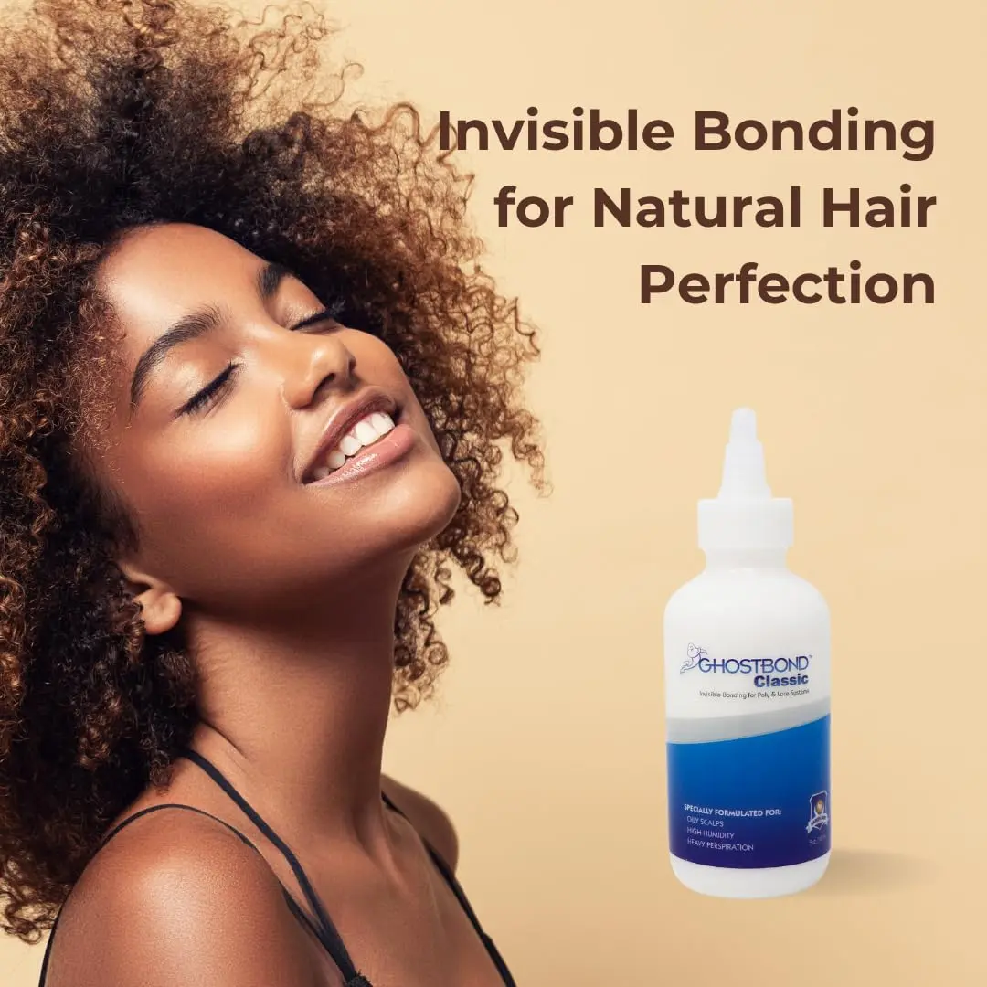 Professional Hair Labs GhostBond Classic 5oz Water & Oil-Resistant Wig Adhesive | Strong Hold, Invisible Bond for Lace & Poly Systems - view 4