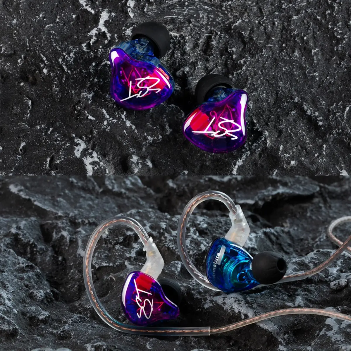 YINYOO KZ-ZST Hybrid In-Ear Earphones 1BA+1DD 10mm (0.39in) with Microphone | HiFi Sound Isolation - view 8