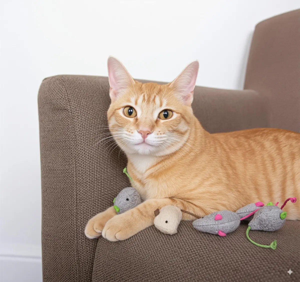 SmartyKat Skitter Critters Catnip Cat Toys Value Pack 10 Mice | Lightweight & Recycled Fill - view 8