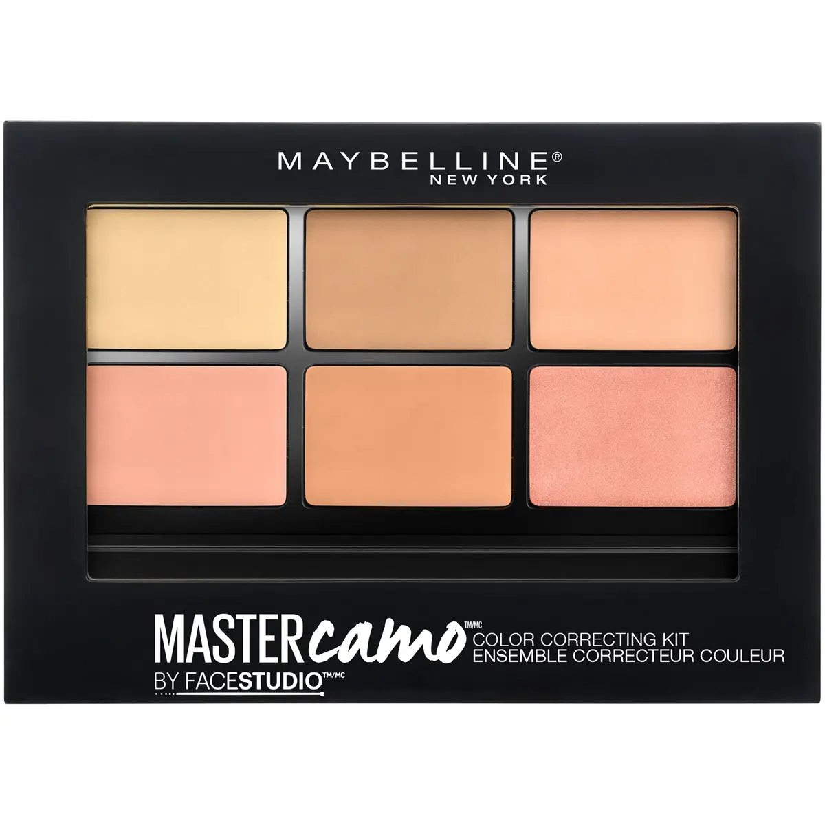 Maybelline FaceStudio Master Camo Color Correcting Kit Medium 0.21 oz | Neutralize & Conceal Imperfections - main product image