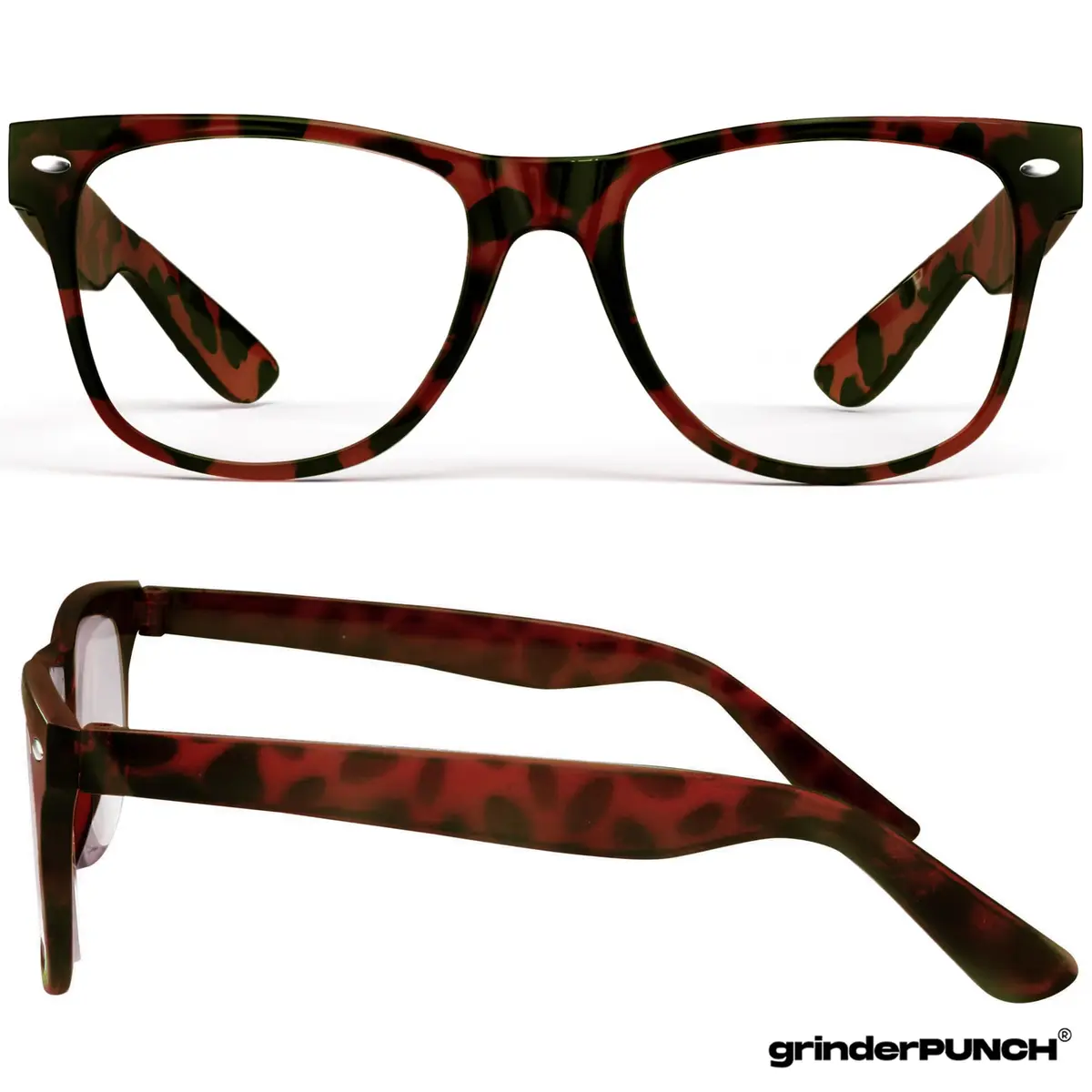 grinderPUNCH Blue Light Reading Glasses 4.00 Diopters | UV400 Protection - view 2
